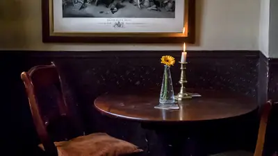 Inside the bar and dining rooms at The Eagle and Child (photo 13 of 15)