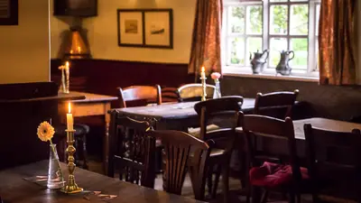 Inside the bar and dining rooms at The Eagle and Child (photo 9 of 15)