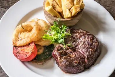 A dish from the kitchen at The Eagle and Child (photo 1 of 6)