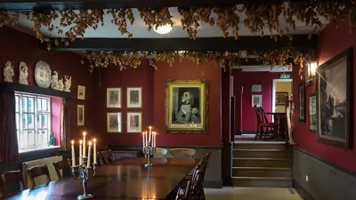 The upstairs function room at The Eagle and Child (photo 5 of 8)