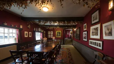 The upstairs function room at The Eagle and Child (photo 6 of 8)